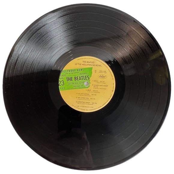 The BEATLES At The Hollywood Bowl Vinyl LP Record Album 1977  Tested SMAS 11638 - Picture 3 of 9